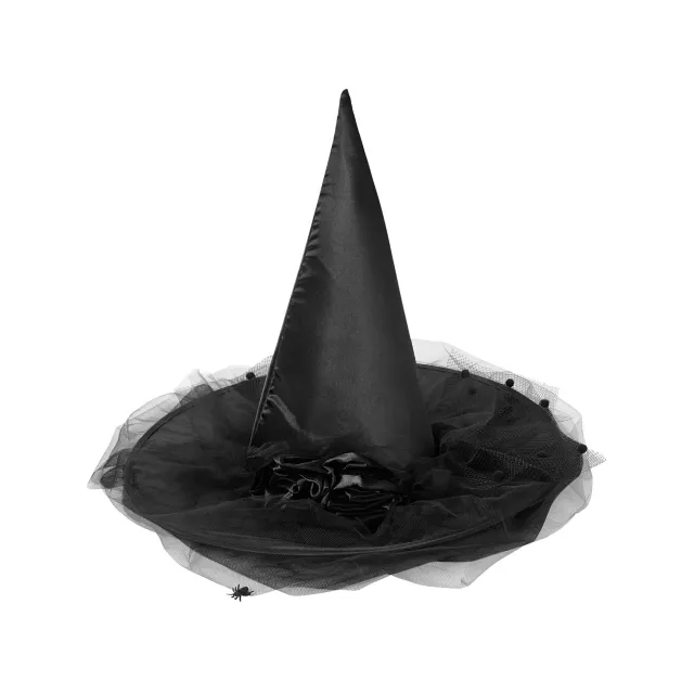 Black Spider Witch Hat at Spirit Halloween