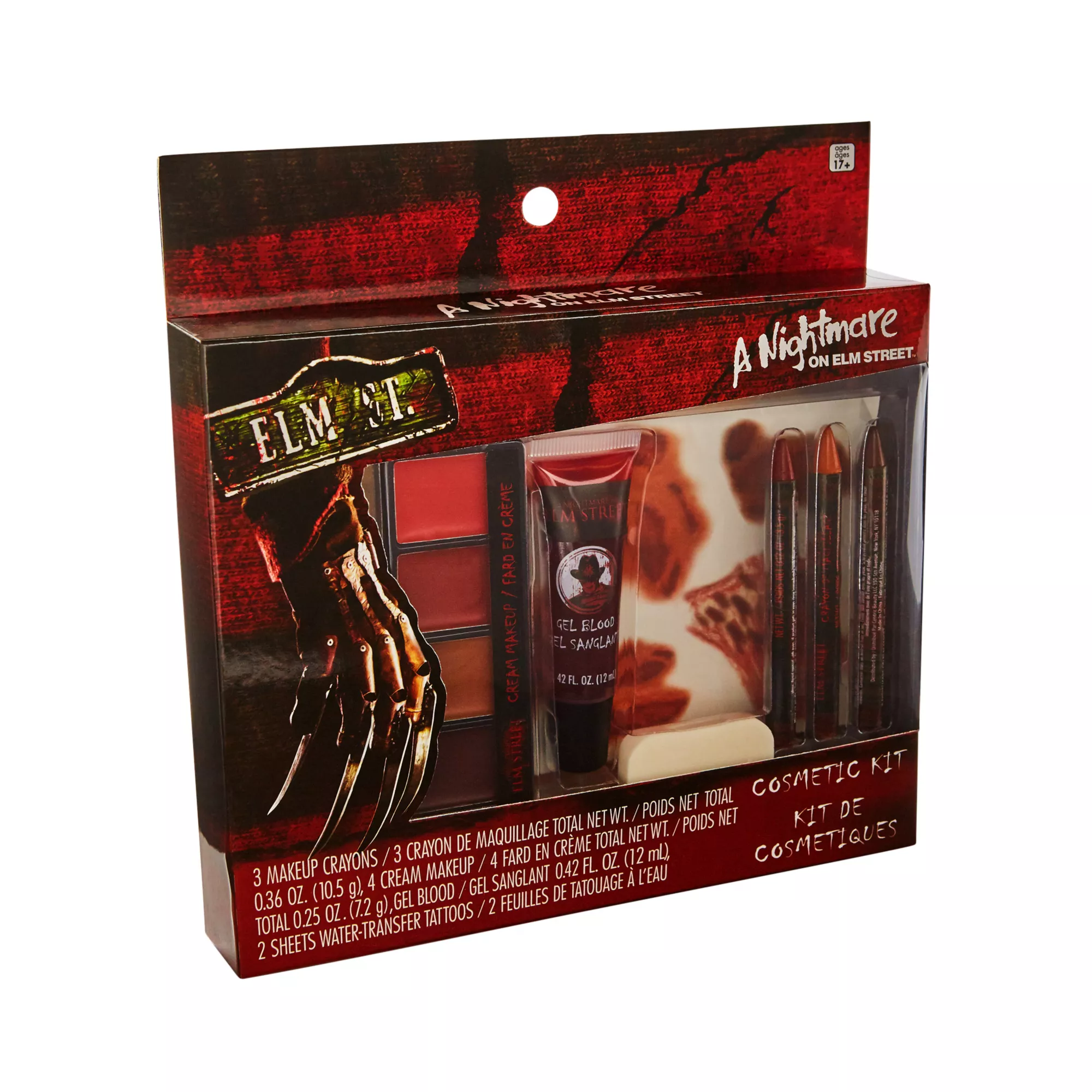 A Nightmare On Elm Street Makeup Kit at Spencer's