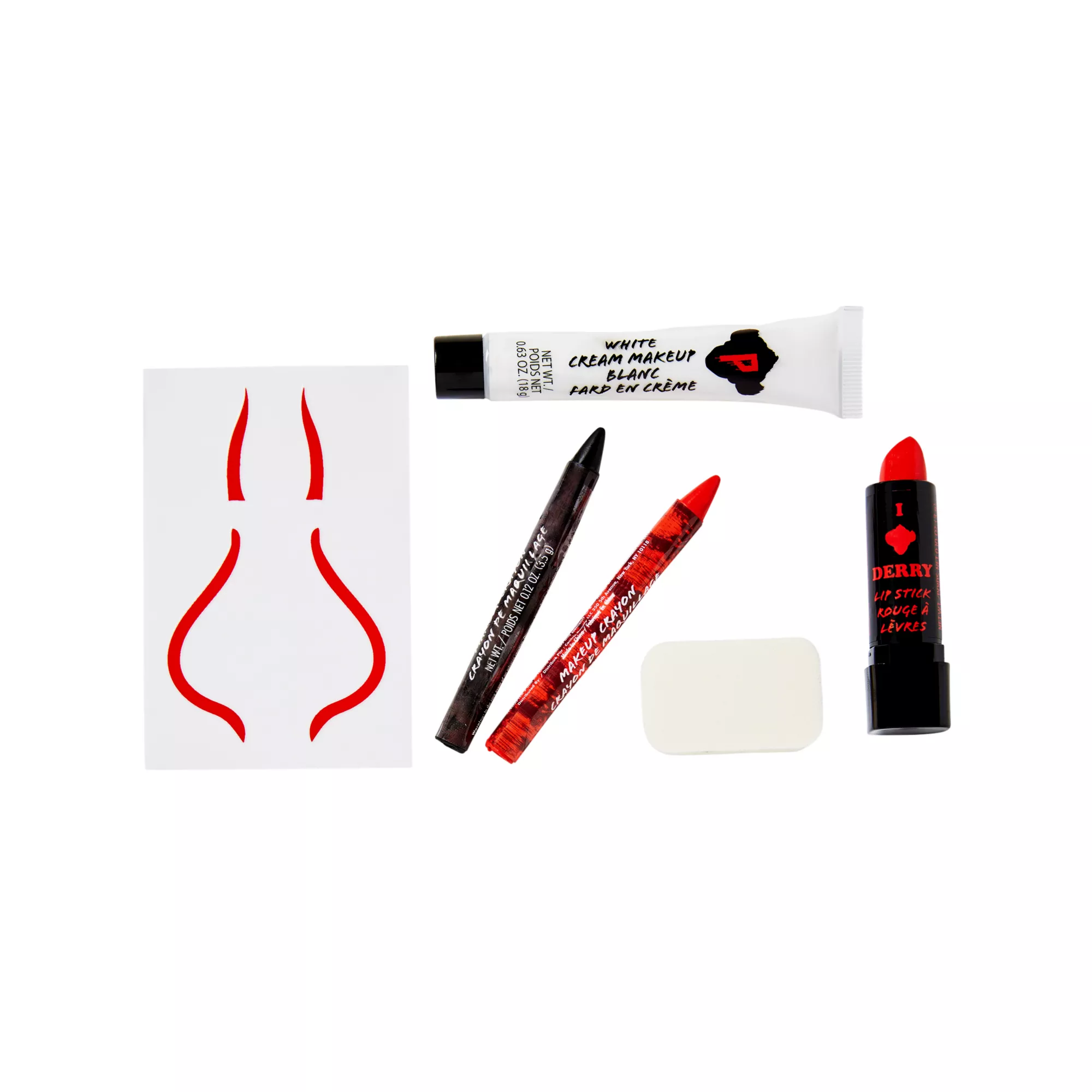 Pennywise Makeup Kit - It at Spencer's