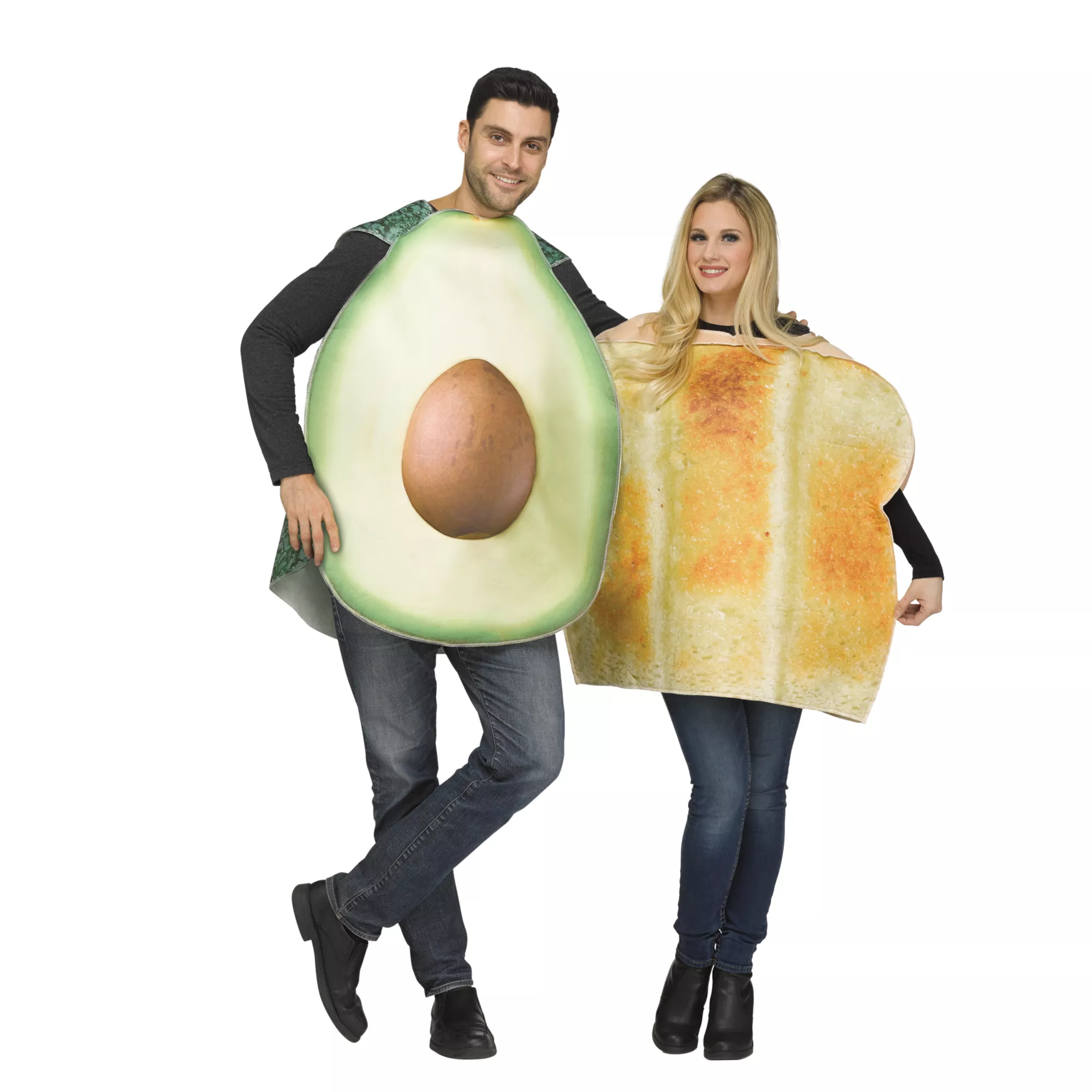 Adult Avocado and Toast Couples Costume at Spirit Halloween
