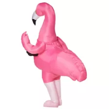 Adult Flamingo Inflatable Costume at Spencer's