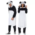 Adult Panda Jumpsuit Costume at Spirit Halloween