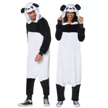 Adult Panda Jumpsuit Costume at Spirit Halloween
