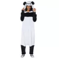 Adult Panda Jumpsuit Costume at Spirit Halloween