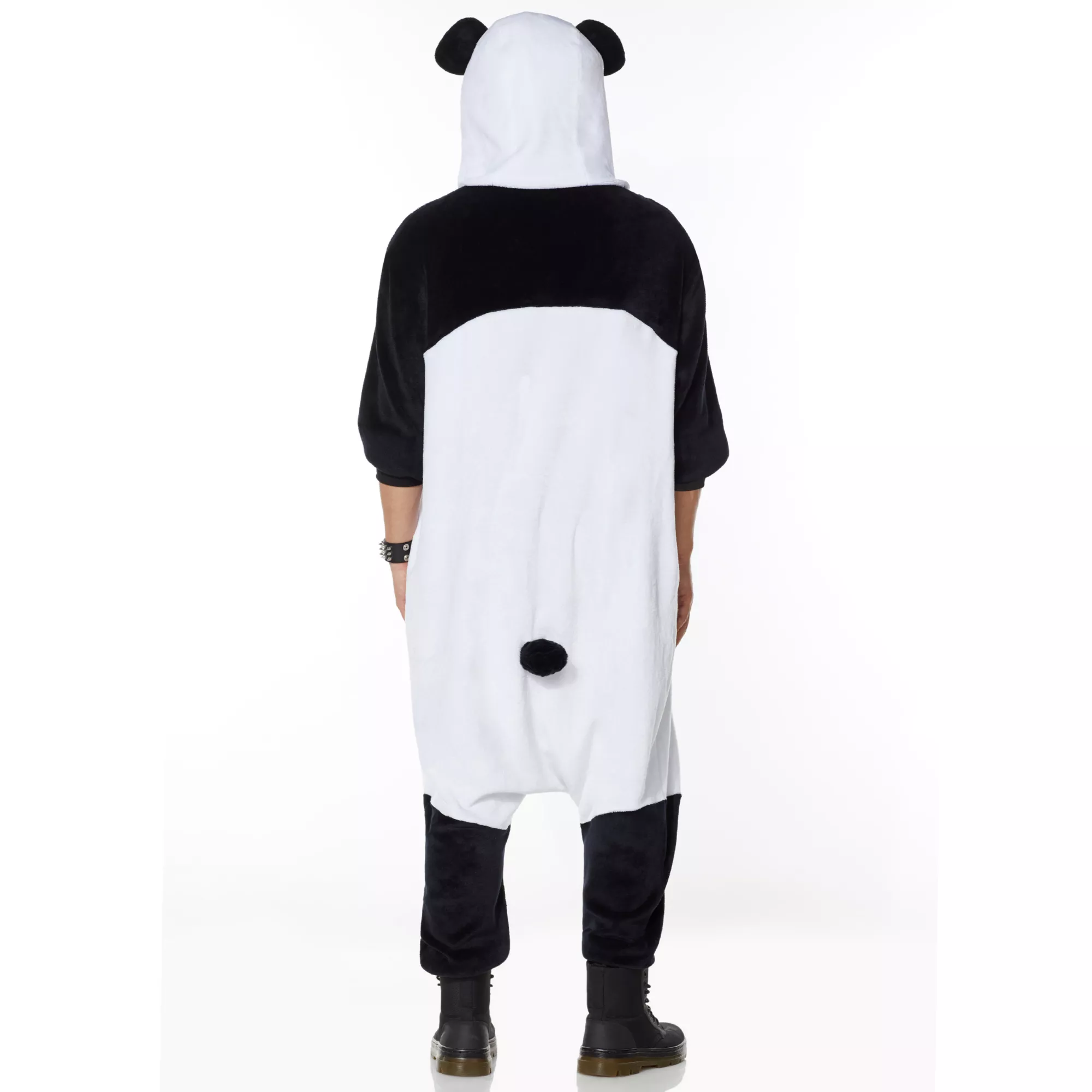 Adult Panda Jumpsuit Costume at Spirit Halloween