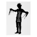 Silhouette Decal - Edward Scissorhands at Spirit Halloween