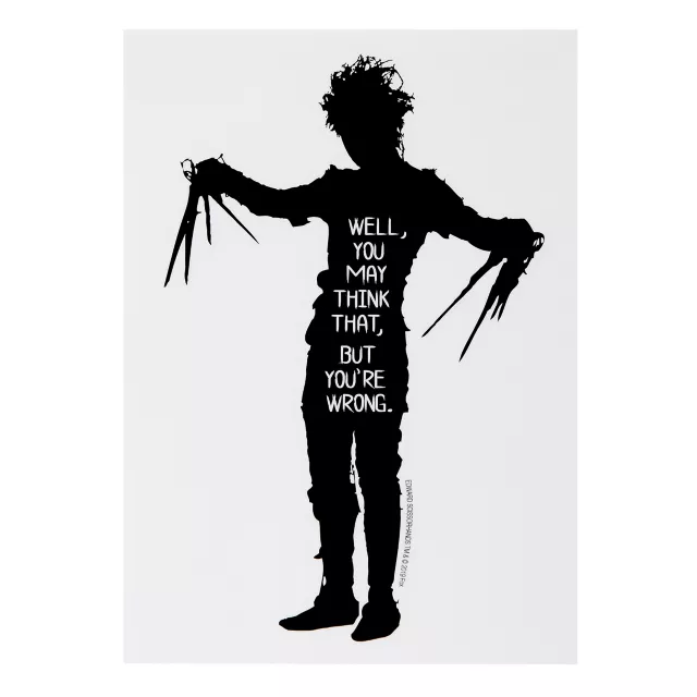 Silhouette Decal - Edward Scissorhands at Spirit Halloween