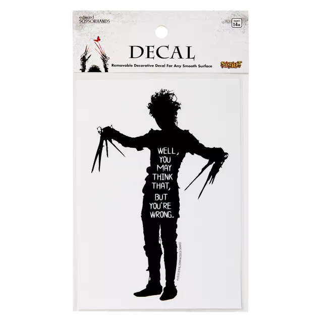 Silhouette Decal - Edward Scissorhands at Spirit Halloween