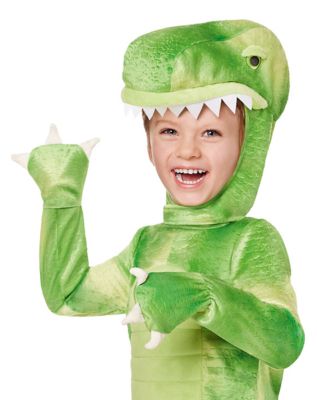Spirit Halloween Toddler Dinosaur Costume - One Piece Jumpsuit With Headpiece, 3T-4T