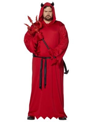 Red Suit Devil Costume for Plus Size Men