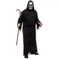 Adult Grim Reaper Plus Size Robe at Spencer's