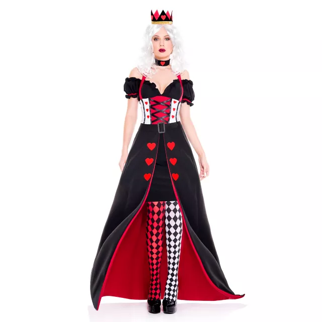 Adult Enchanting Royal Heart Queen Costume - Spirithalloween.com