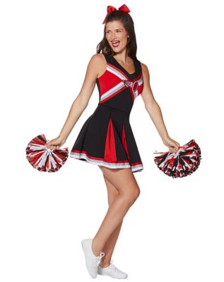 Cheerleader Costume Large / White/Blue