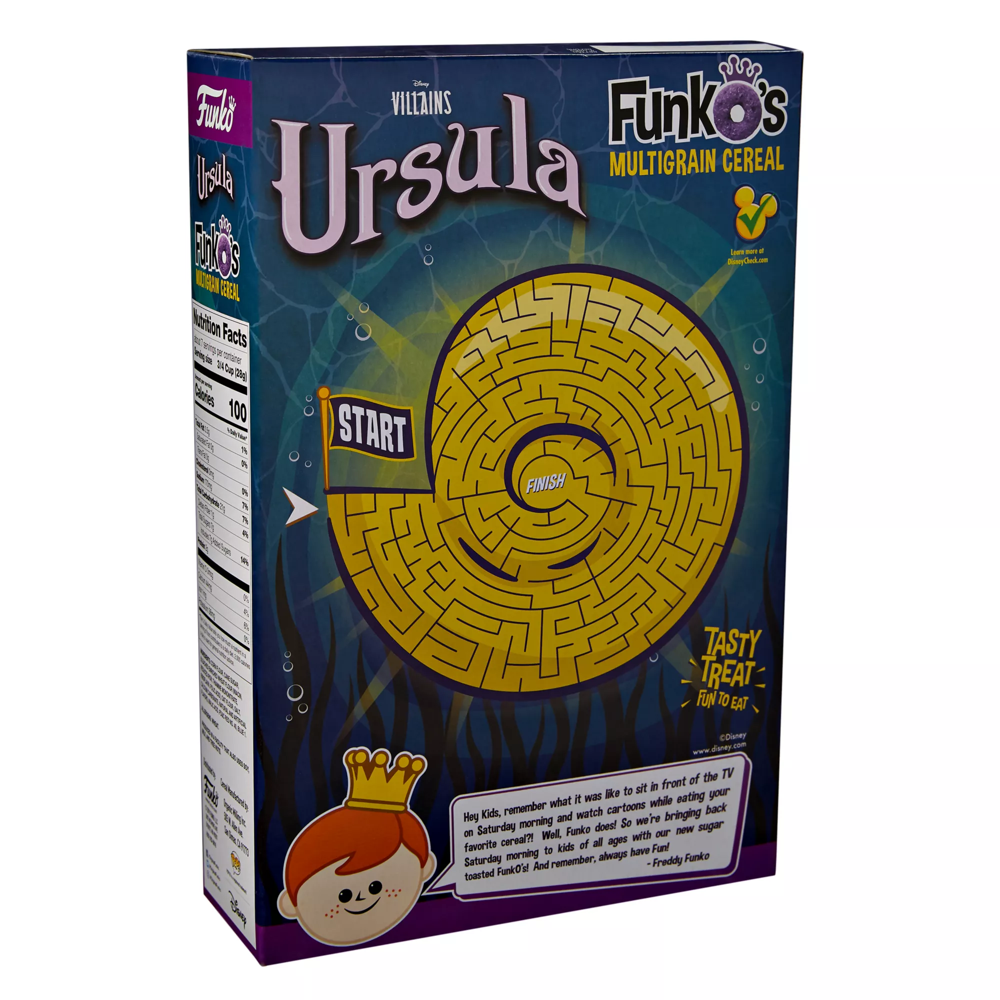 Ursula FunkO’s Cereal with Pocket Pop Figure – Disney Villains at Spencer's