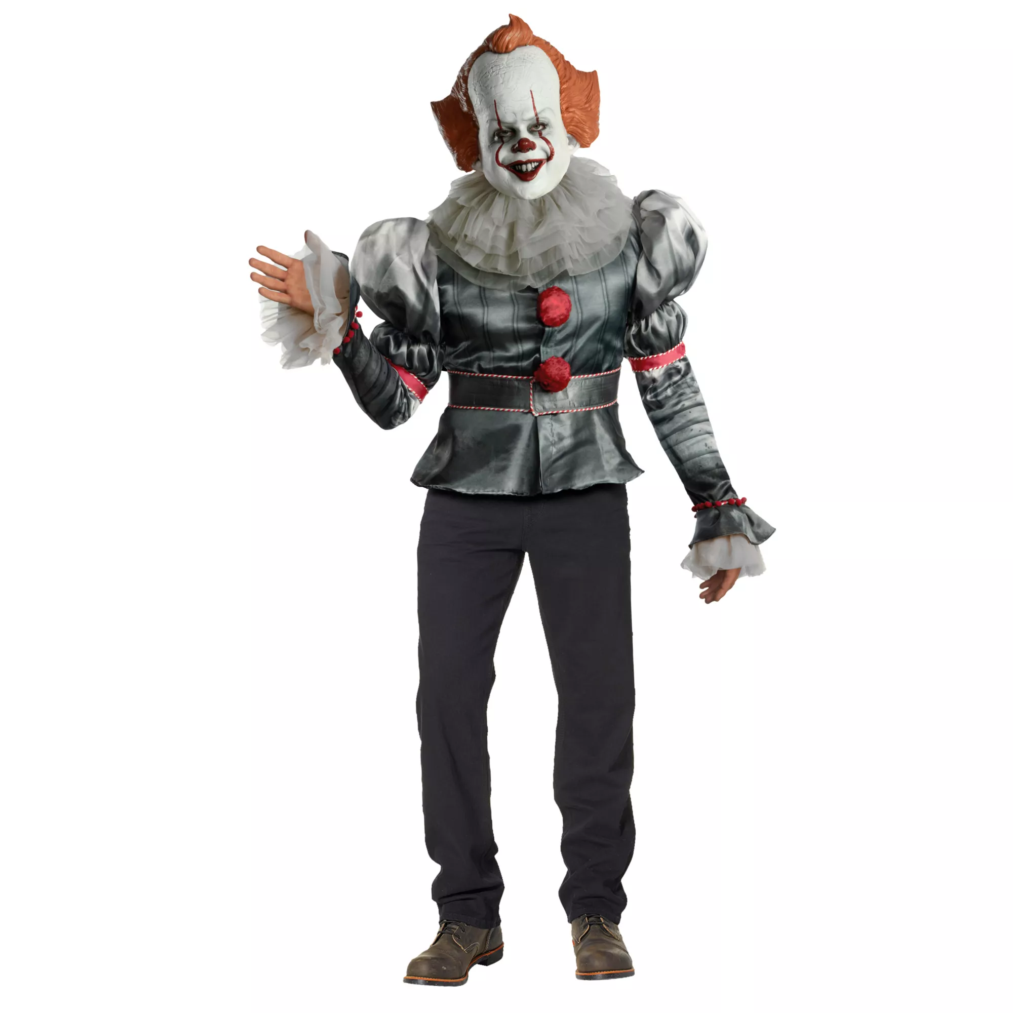 Adult Pennywise Costume Deluxe - It at Spencer's