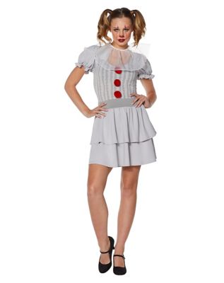 Adult Pennywise Dress Costume - It: Chapter Two - Spirithalloween.com