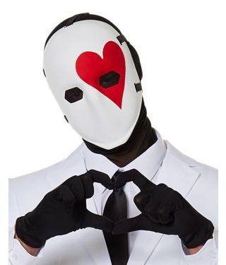 Wildcard Mask Fortnite Heart Wild Card Half Mask Fortnite Spirithalloween Com