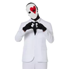 Heart Wild Card Half Mask - Fortnite at Spencer's