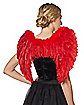 Red Feather Devil Wings