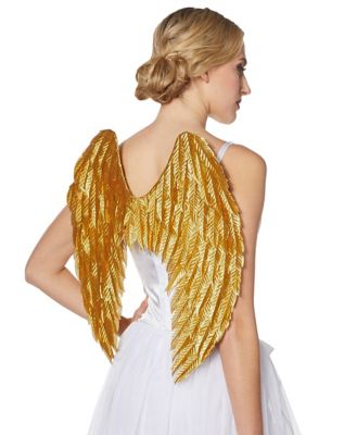 Gold Wings, Angel Wings, Wedding Wings, Gold Wing Glitter, Glitter Wings, Costume Wings