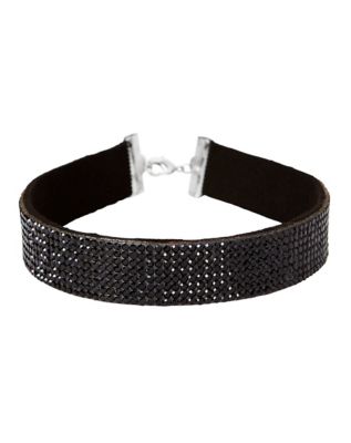 Sparkly on sale black choker