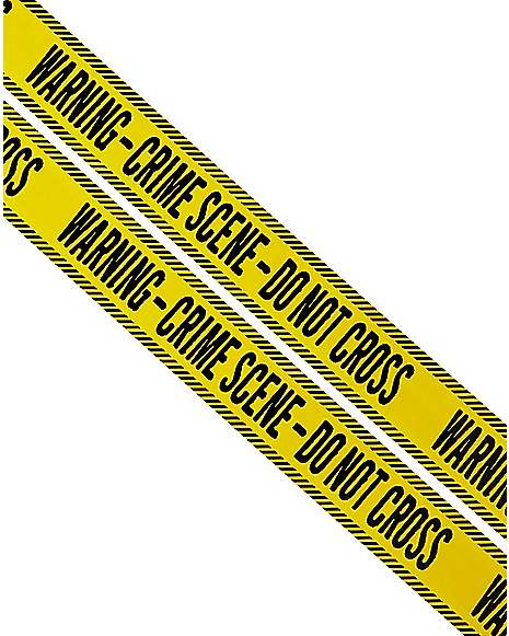 6m Halloween Caution Warning Tape Garland prop Danger decoration Hanging Yellow 