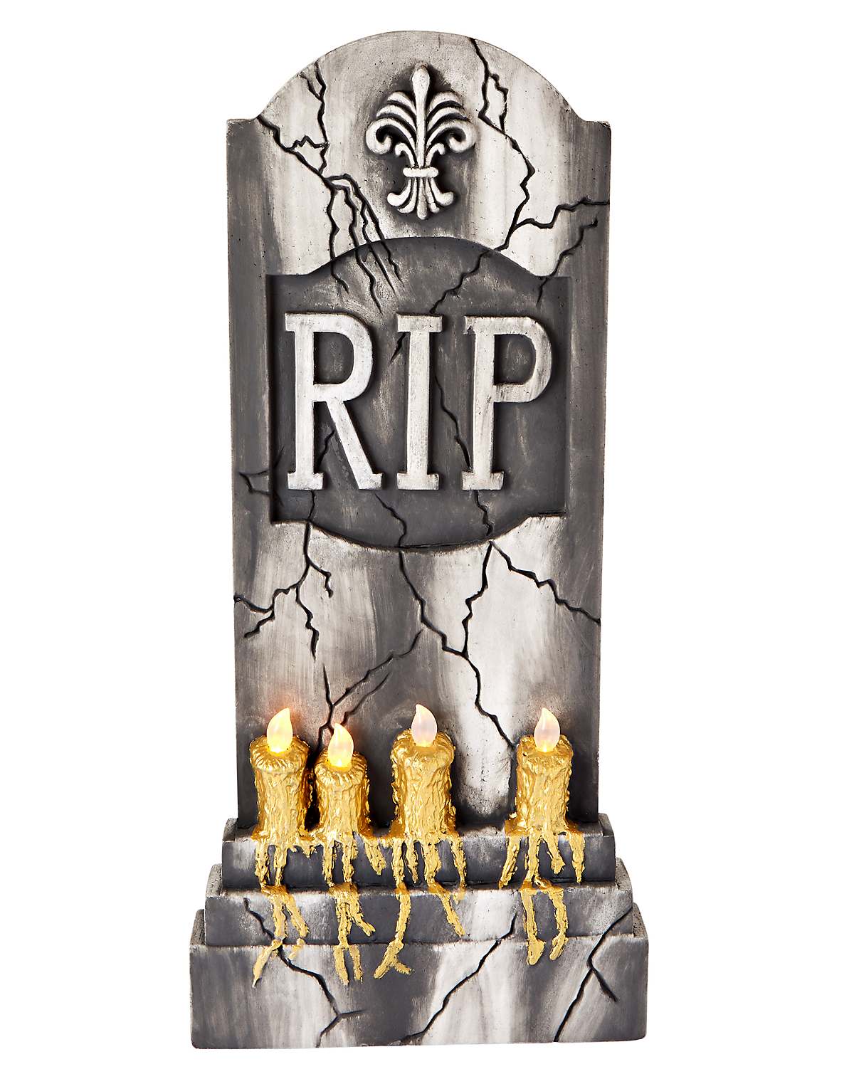36 Inch Light-Up RIP Tombstone

