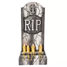 36 Inch Light-Up RIP Tombstone at Spirit Halloween