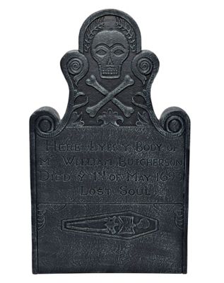 30 Inch Billy Butcherson Tombstone - Disney Hocus Pocus