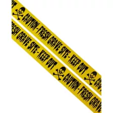 Gravesite Caution Tape at Spirit Halloween