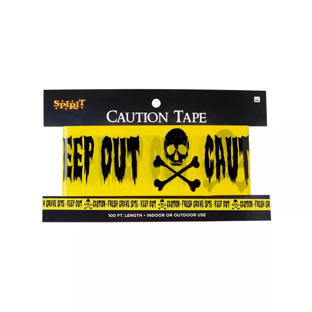 Gravesite Caution Tape at Spirit Halloween