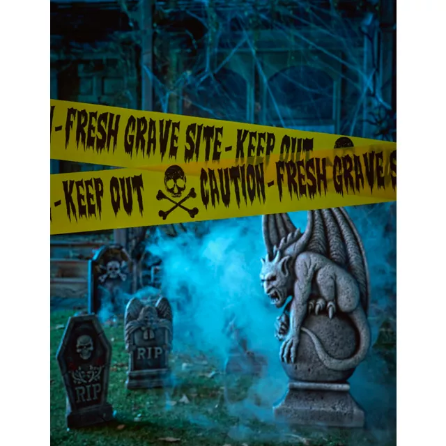 Gravesite Caution Tape at Spirit Halloween