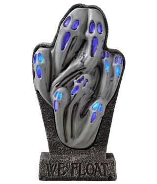 24 Inch Light-Up Ghost Tombstone - Decorations