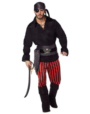 Spooktacular Men Medieval Pirate Shirt - Adult