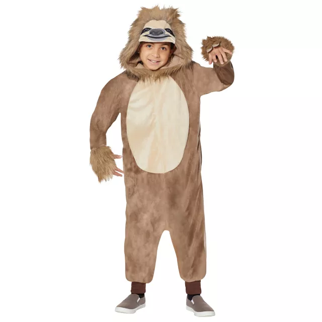 Kids Sloth One-Piece Costume at Spencer's