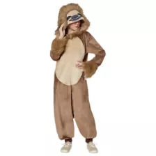 Kids Sloth One-Piece Costume at Spencer's