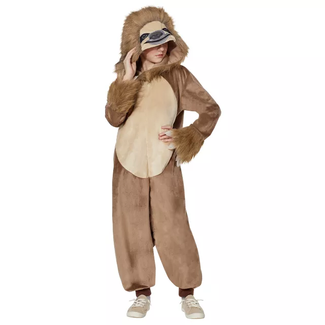 Kids Sloth One-Piece Costume at Spencer's