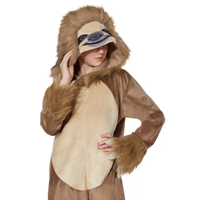 Kids Sloth One-Piece Costume at Spencer's