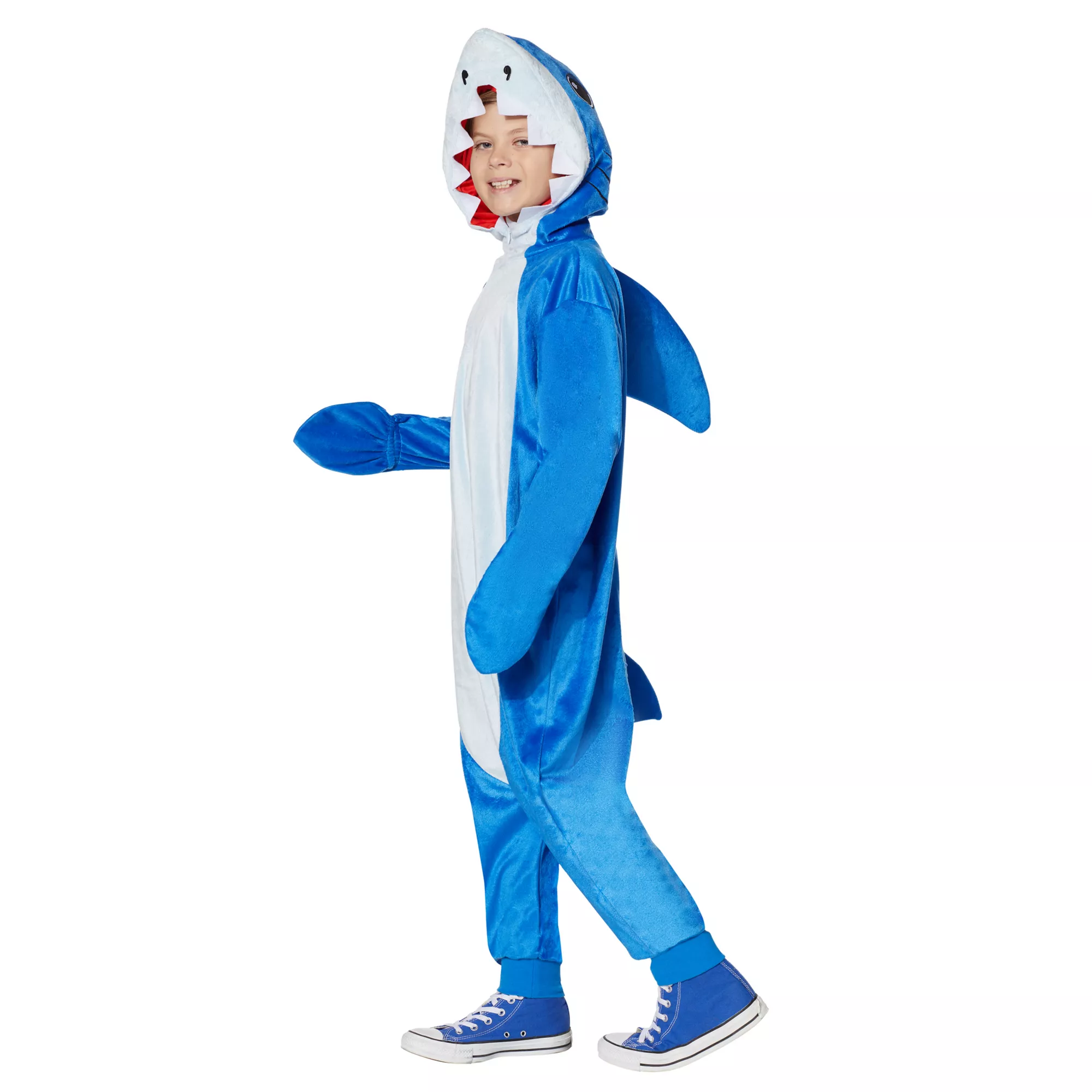 Kids Shark One-Piece Costume at Spencer's