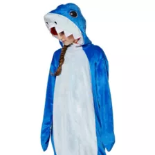Kids Shark One-Piece Costume at Spencer's