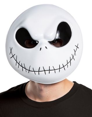 Jack Skellington Half Mask Deluxe - The Nightmare Before Christmas ...