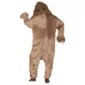 Adult Faux Fur Sloth Jumpsuit at Spencer's