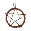 Light-Up Pentagram Wreath at Spirit Halloween