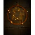 Light-Up Pentagram Wreath at Spirit Halloween