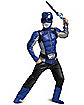 Kids Blue Beast Morphers Ranger Costume - Power Rangers