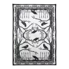 Dark Forest Raven Tablecloth at Spencer's