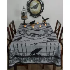 Dark Forest Raven Tablecloth at Spencer's