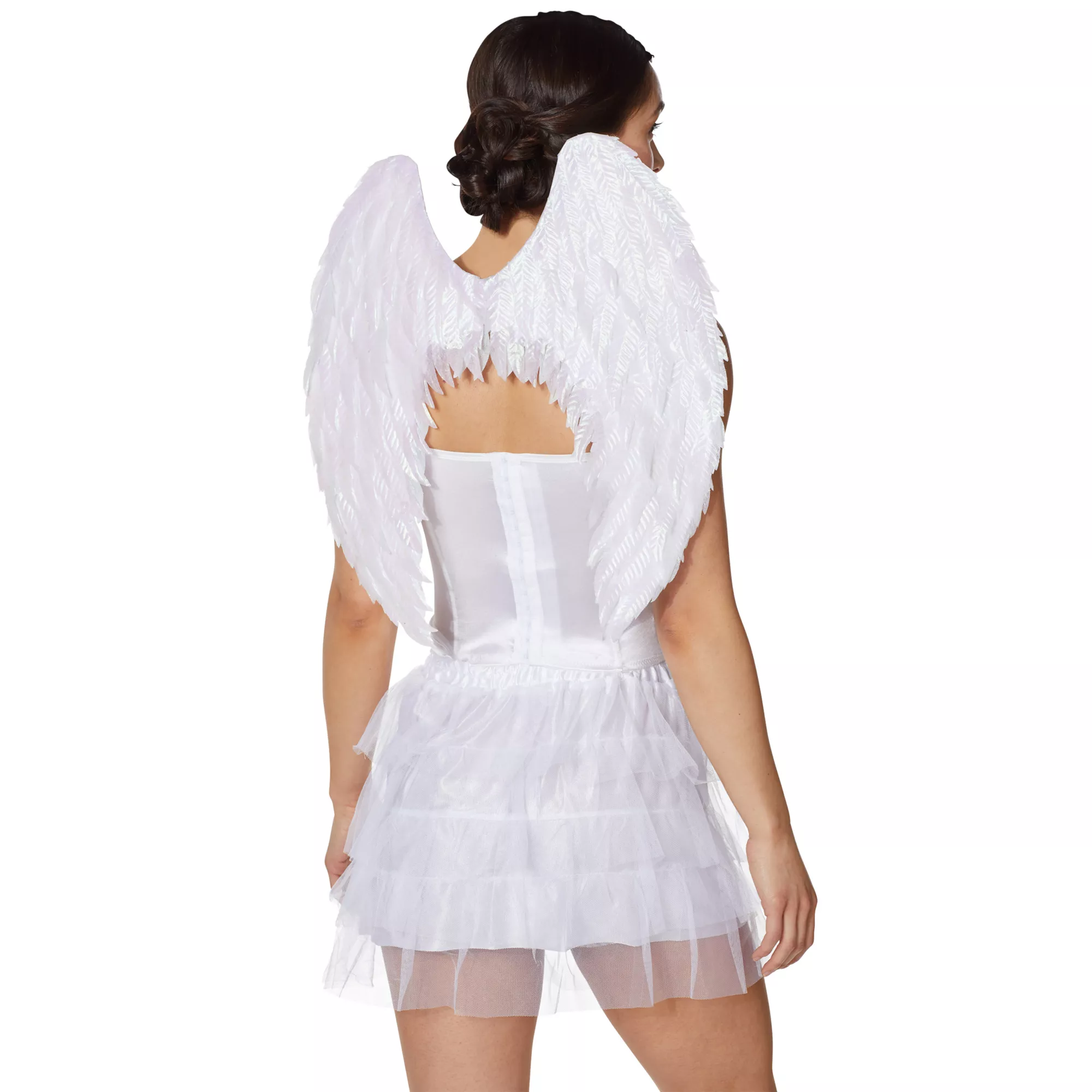 White Iridescent Angel Wings at Spirit Halloween
