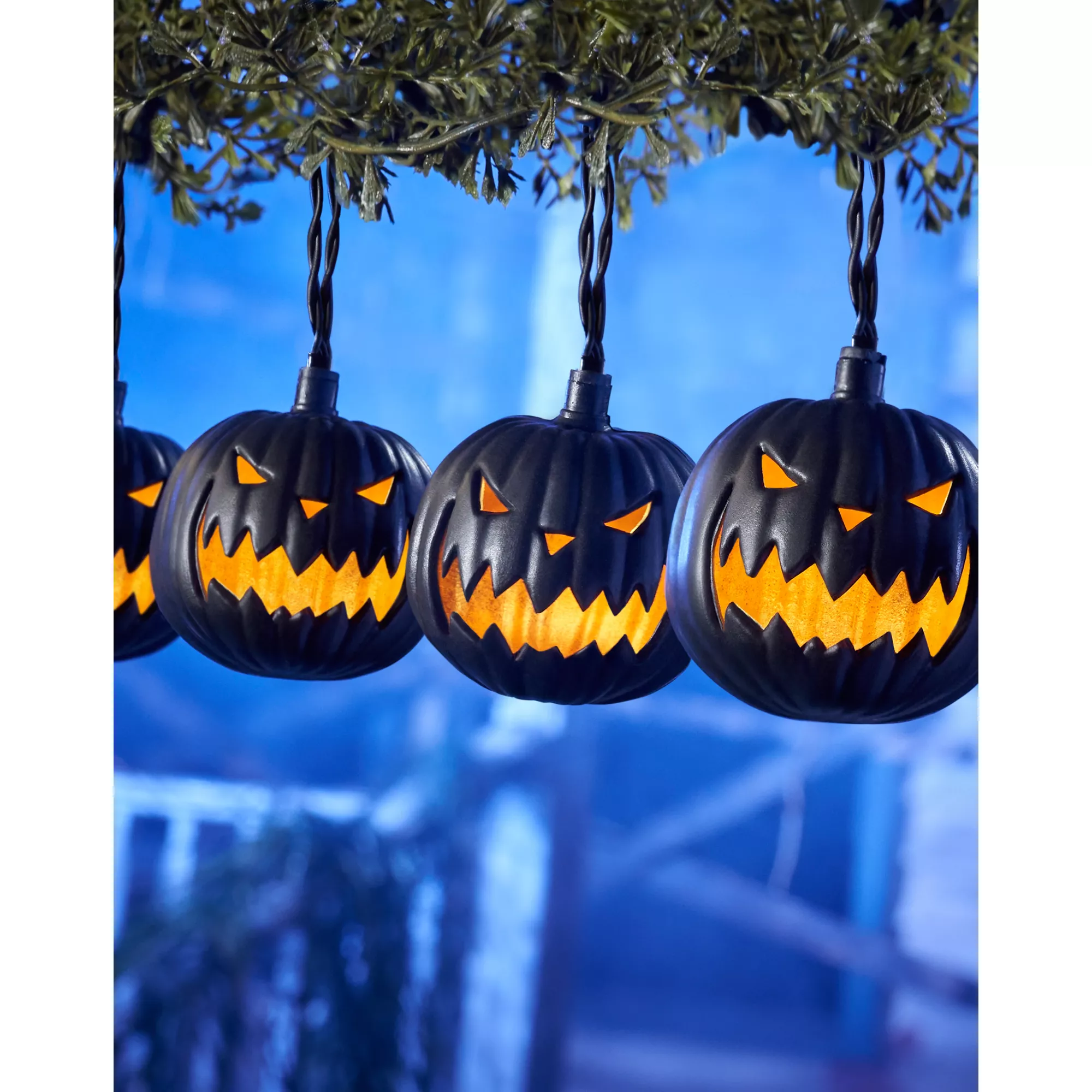 Pumpkin String Lights at Spirit Halloween