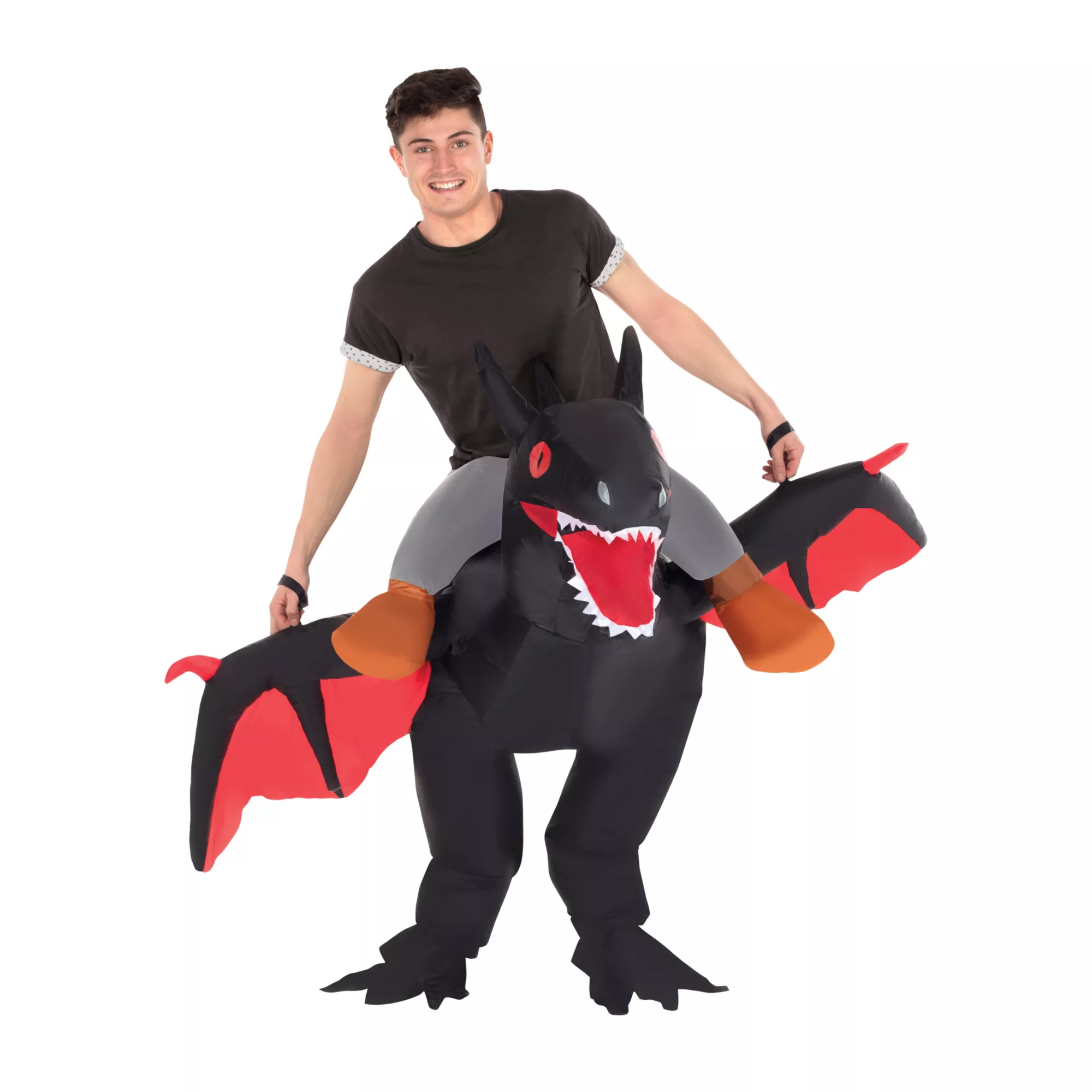 Adult Ride-Along Dragon Inflatable Costume at Spirit Halloween